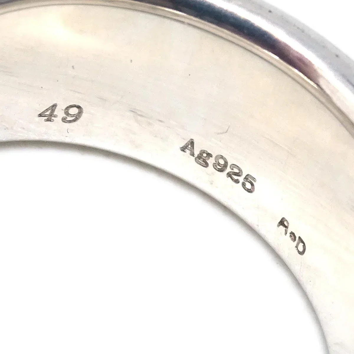 Hermes Ring Silver Ag925 #49 #9 - Image 3