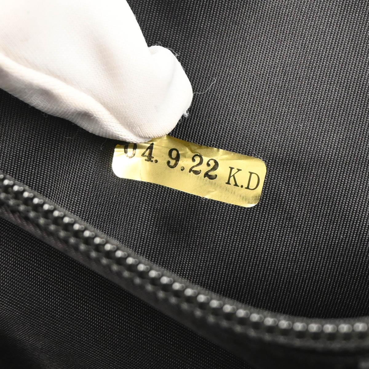 Chanel 2005-2006 Black Felt Nylon Sport Line 2way Shoulder Handbag - Image 10