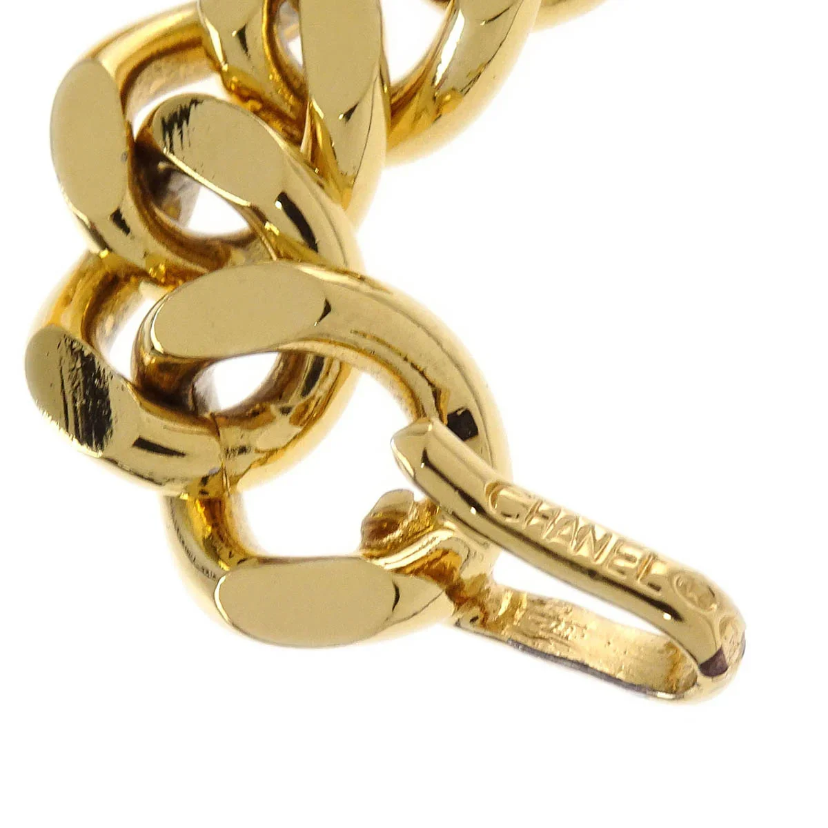 Chanel Chain Belt Medallion Gold 94P Small Good - Image 4