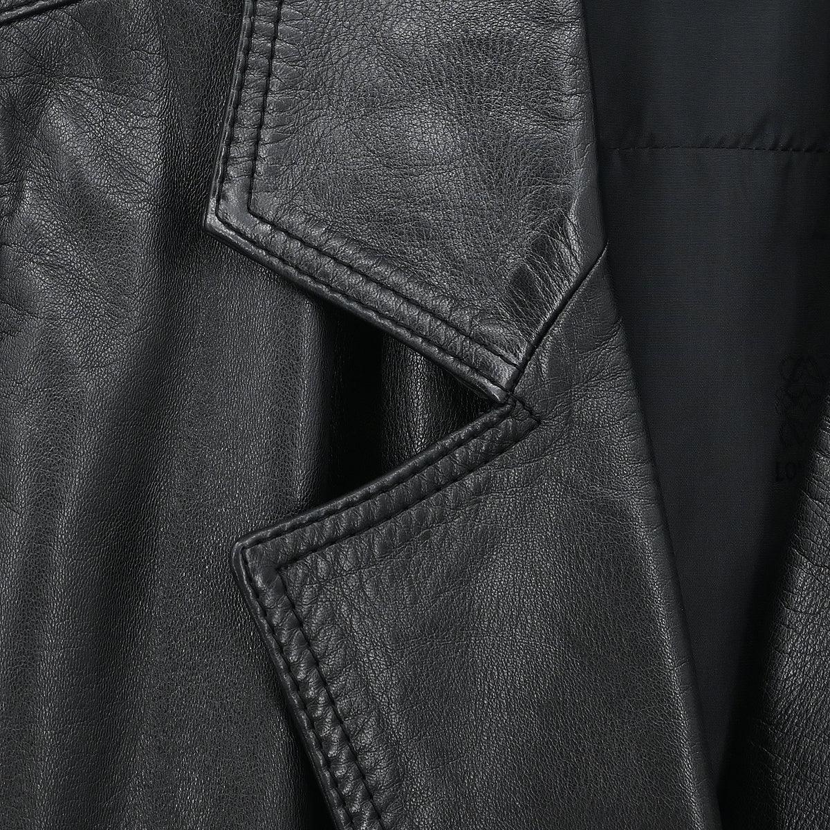 Loewe Leather Jacket Black #40 - Image 3