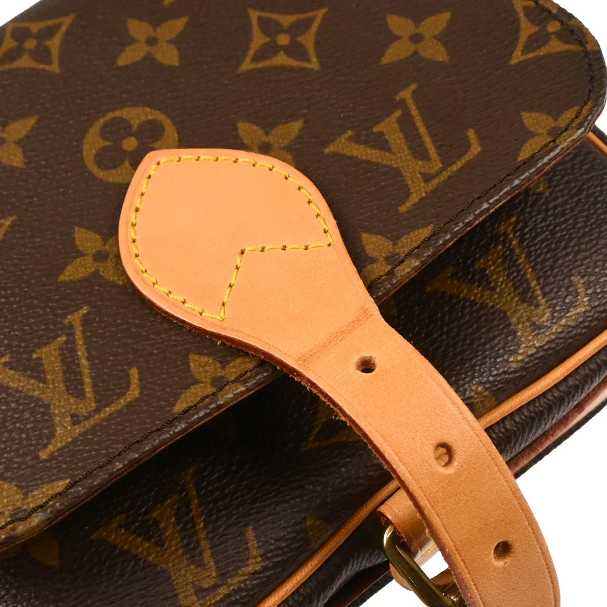 Louis Vuitton Monogram Cartouchiere PM Shoulder Bag M51254 - Image 6