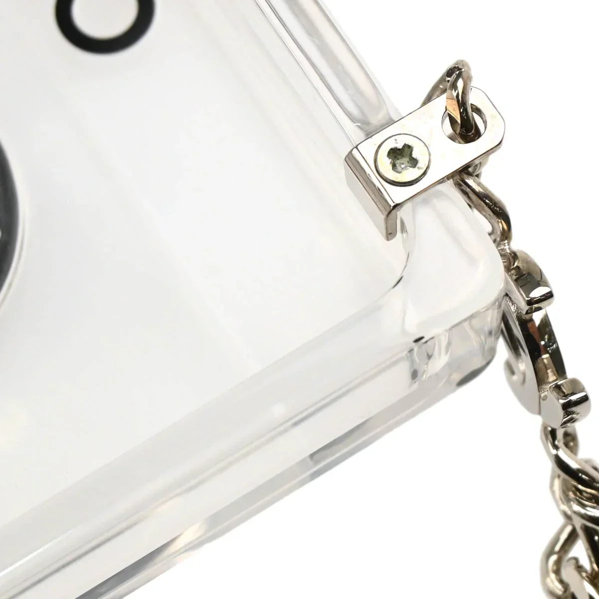 Chanel Clear Acrylic Cassette Tape Clutch Bag - Image 11