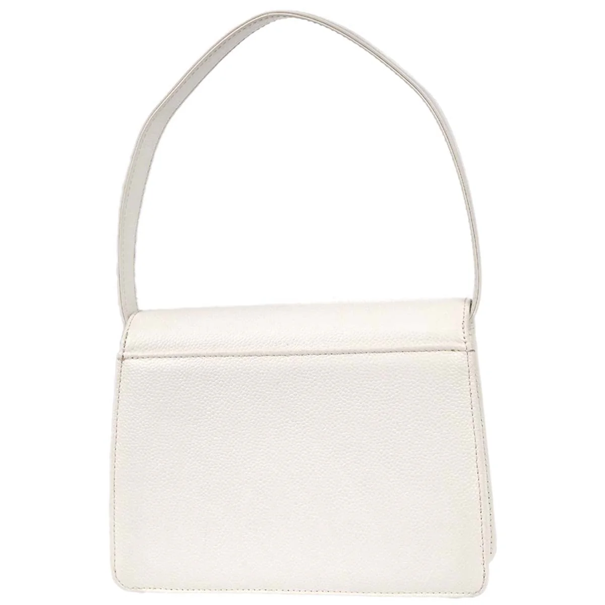 Chanel White Caviar Handbag - Image 2