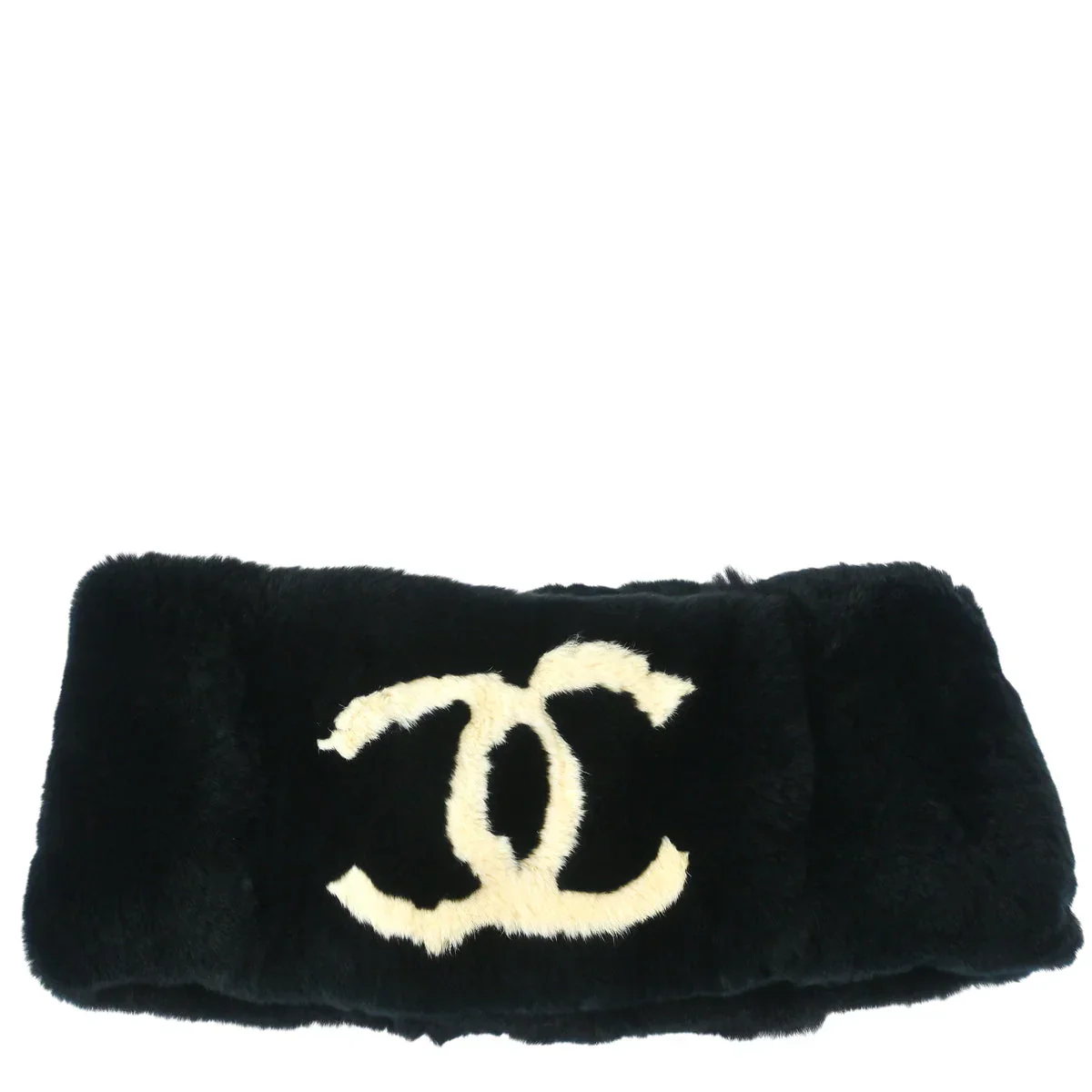 Chanel 2001 Rabbit Fur Scarf