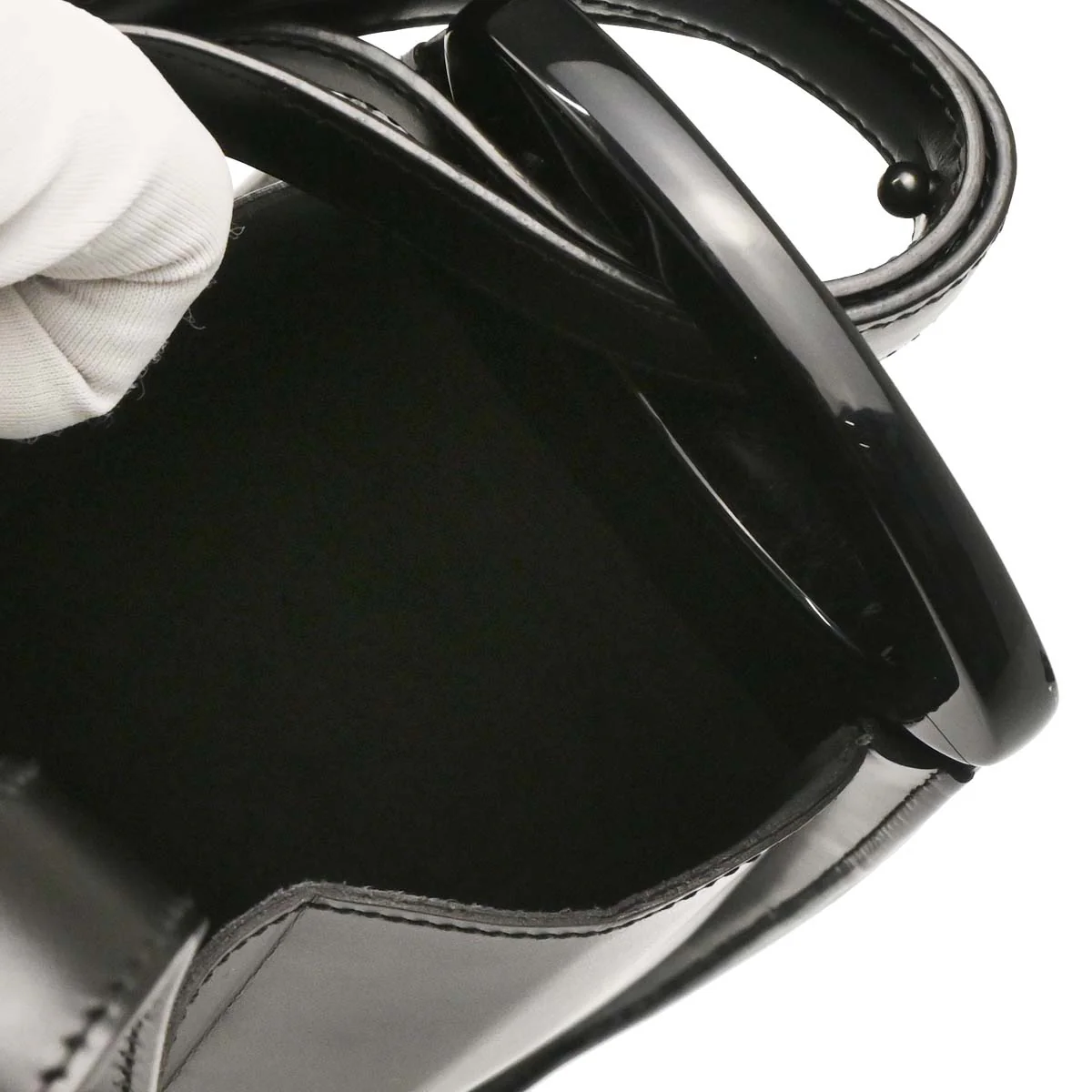 Louis Vuitton Black Epi Minuit Shoulder Bag M52392 - Image 4