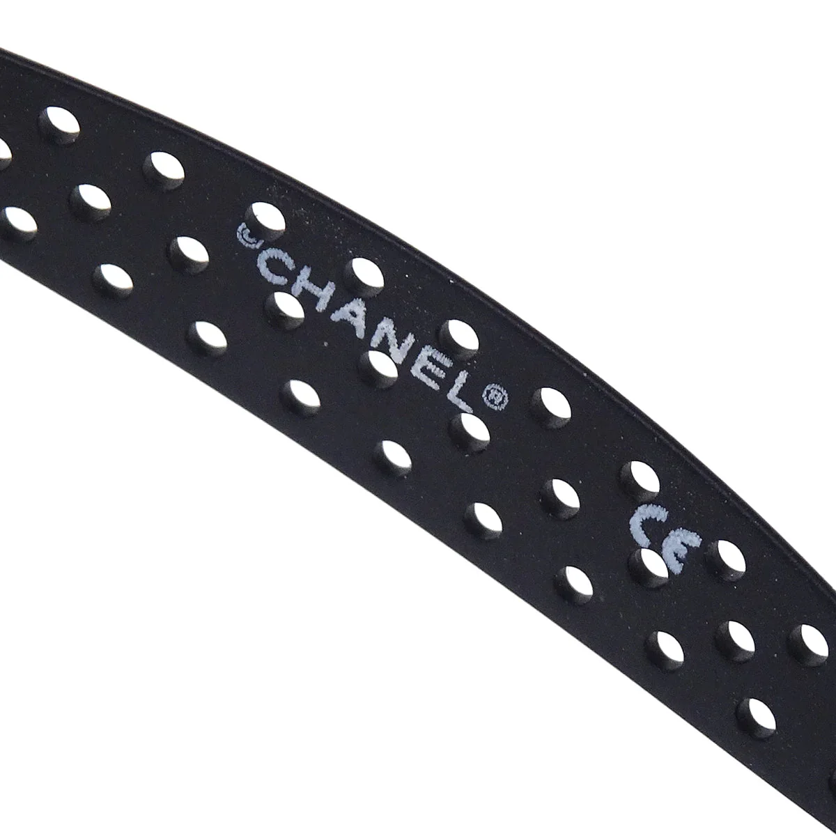Chanel Sunglasses Eyewear Blue Black Small Good - Image 4