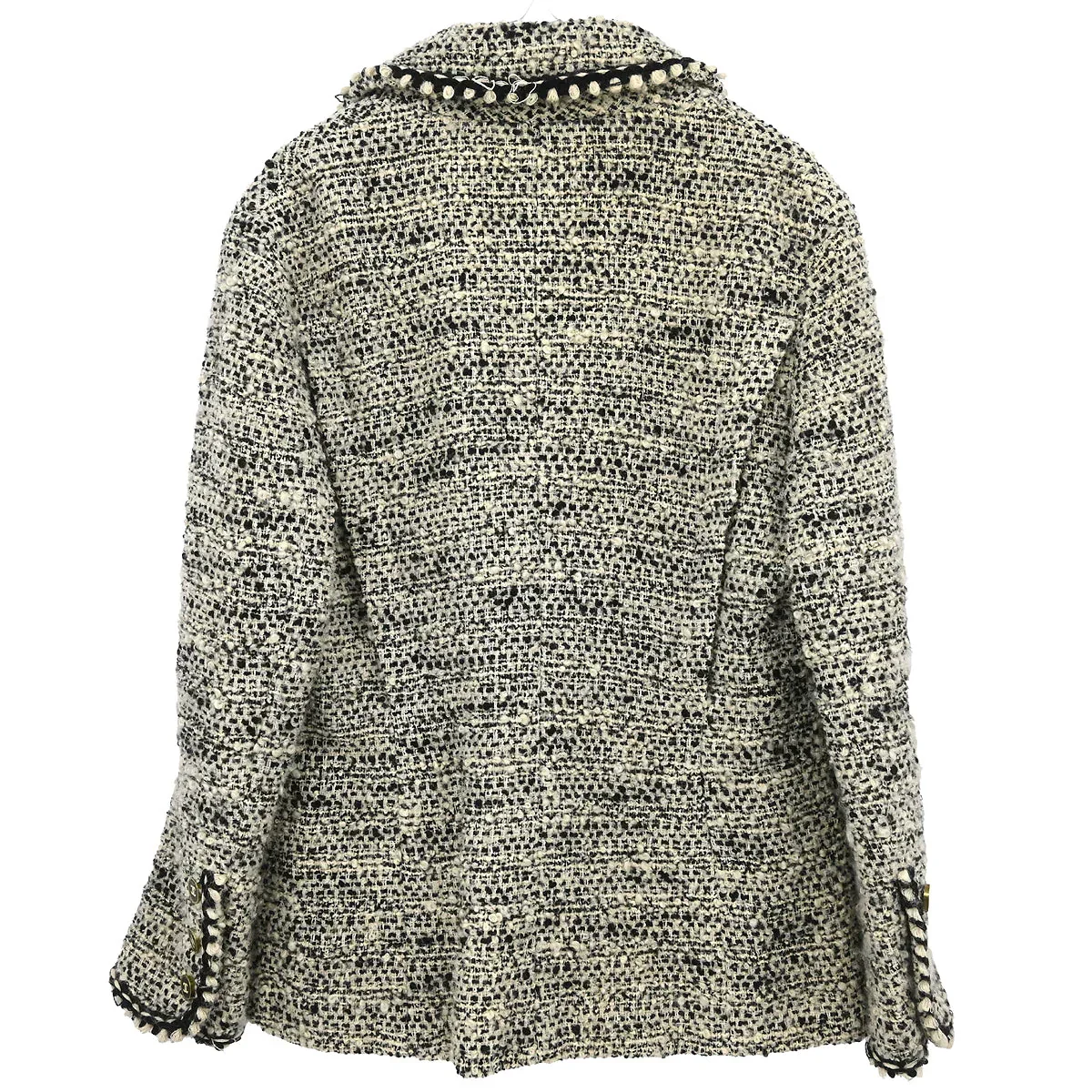 Chanel 1994 Single Breasted Jacket White #42 - Image 2