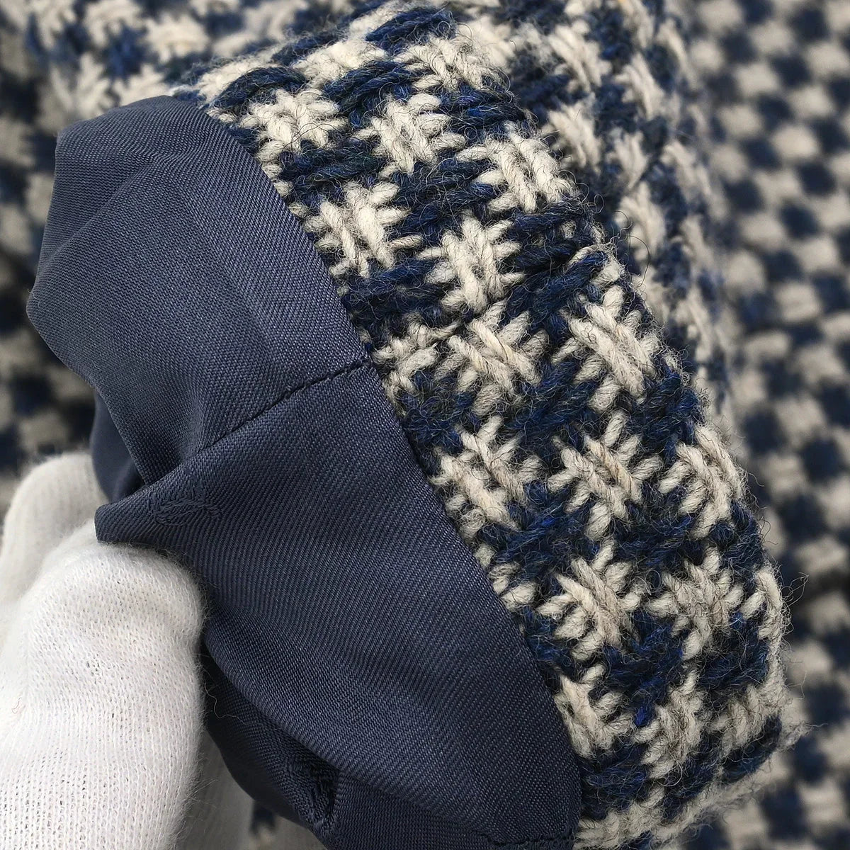 Chanel 1995 Single Breasted Jacket Navy #40 - Image 6