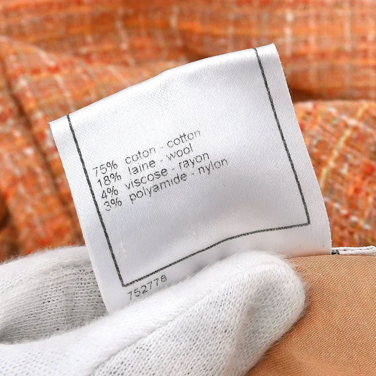 Chanel 2006 Sport Line Single Breasted Short Sleeve Jacket Orange #42 - Image 10