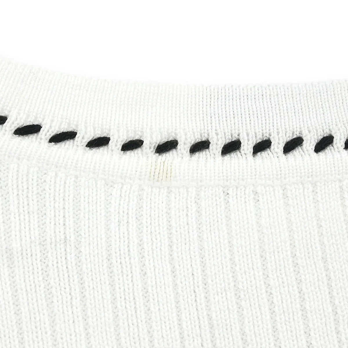 Chanel Sleeveless Tank Top White #38 - Image 3
