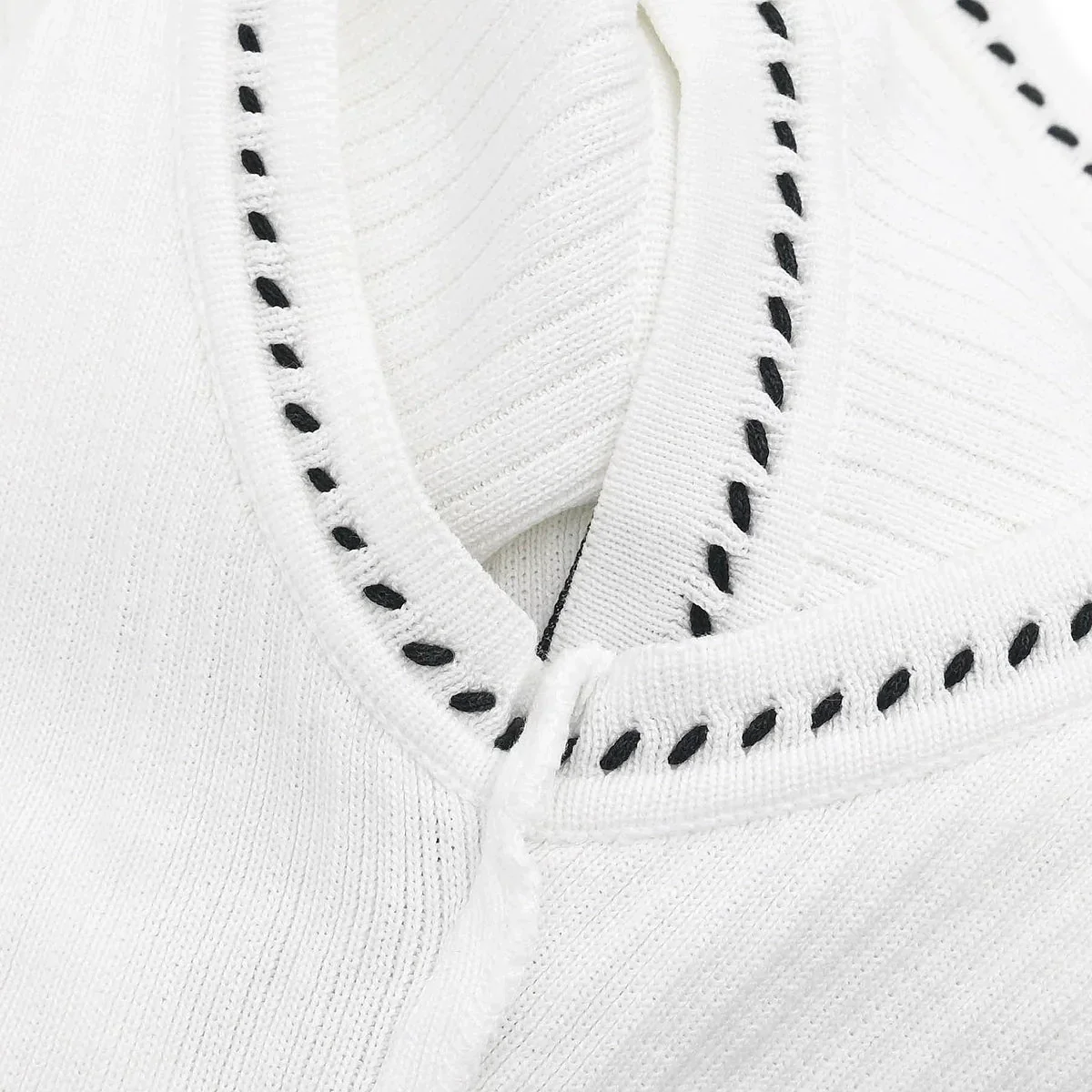 Chanel Sleeveless Tank Top White #38 - Image 7