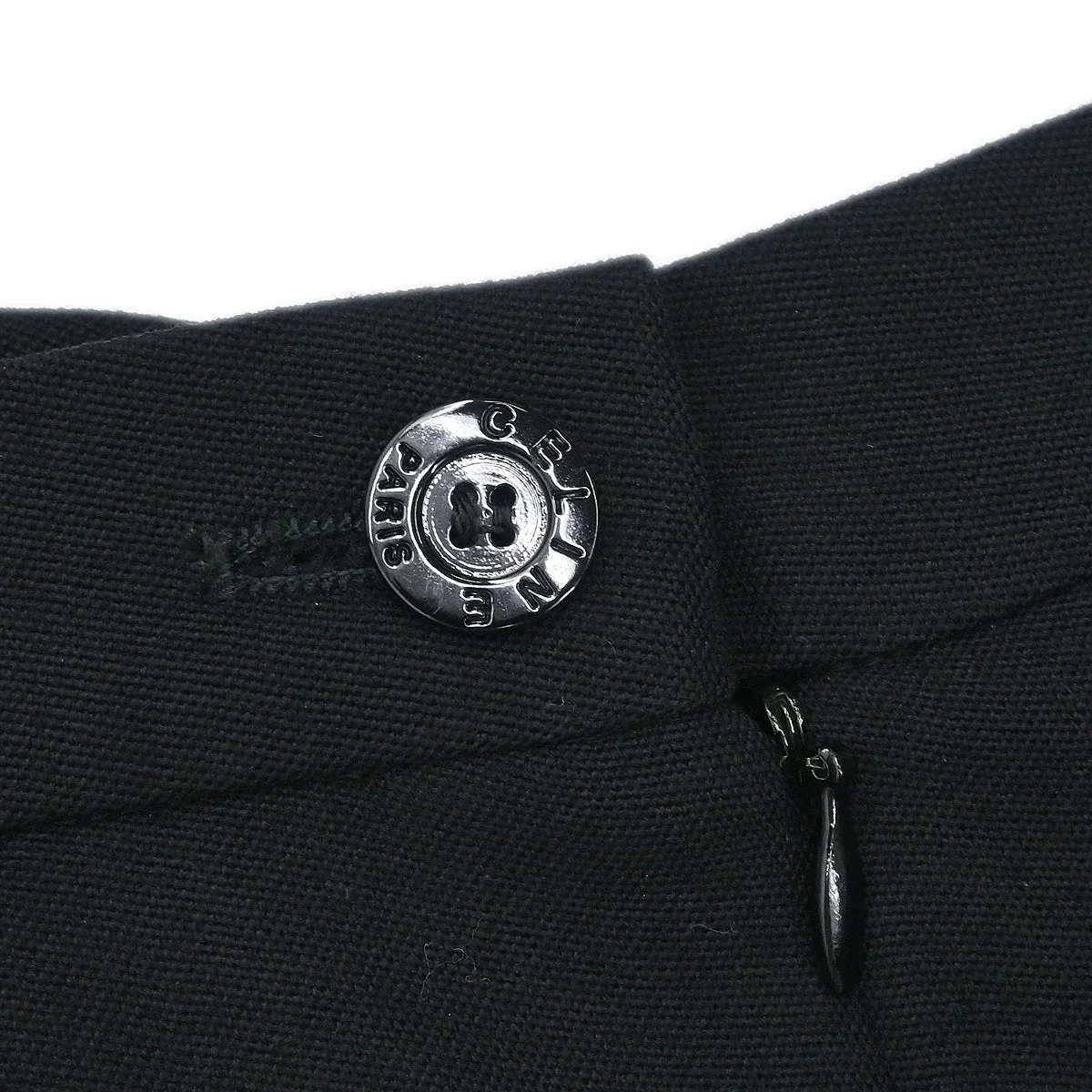 Celine Setup Suit Jacket Skirt Black #38 - Image 7