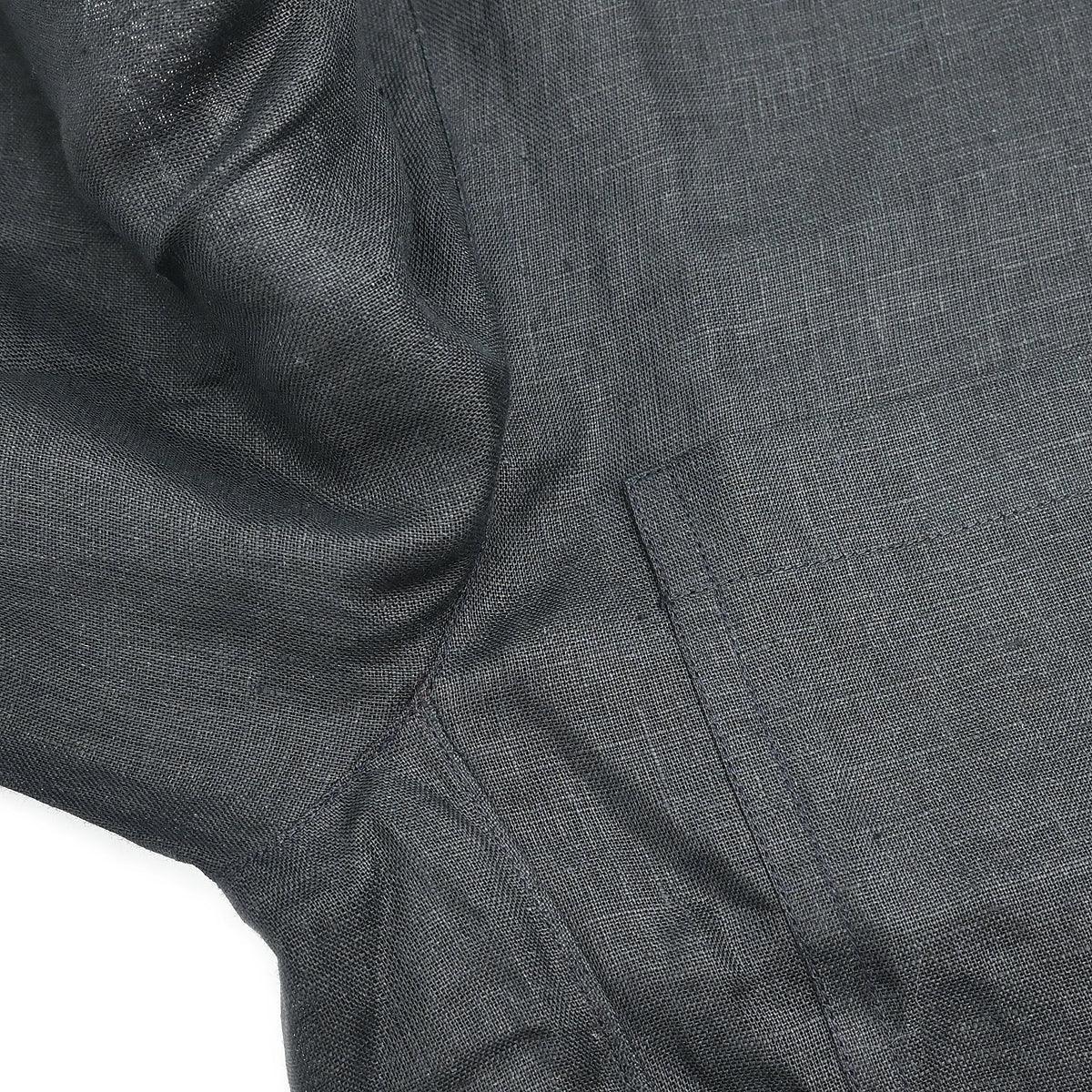 Chanel Blouse Sheer Shirt Black #40 - Image 6