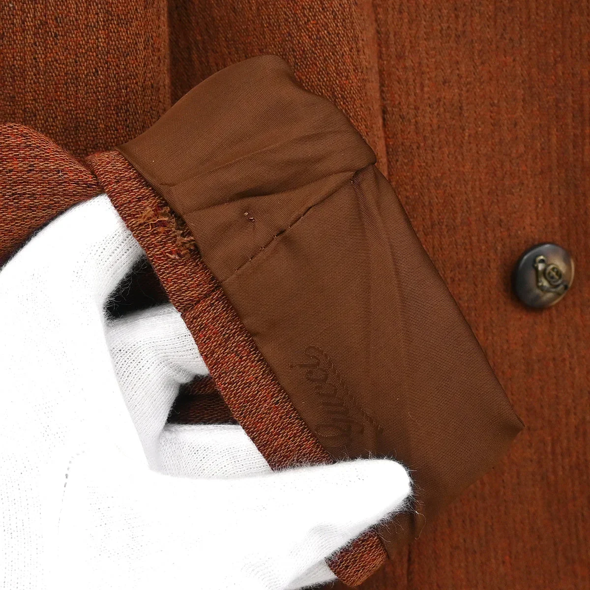 Gucci Setup Suit Jacket Skirt Brown #42 - Image 5