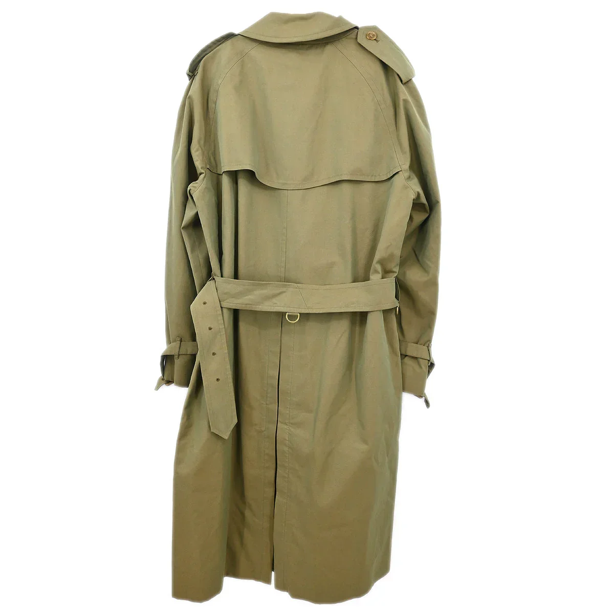 Burberrys Double Breasted Trench Coat Khaki #48 - Image 2