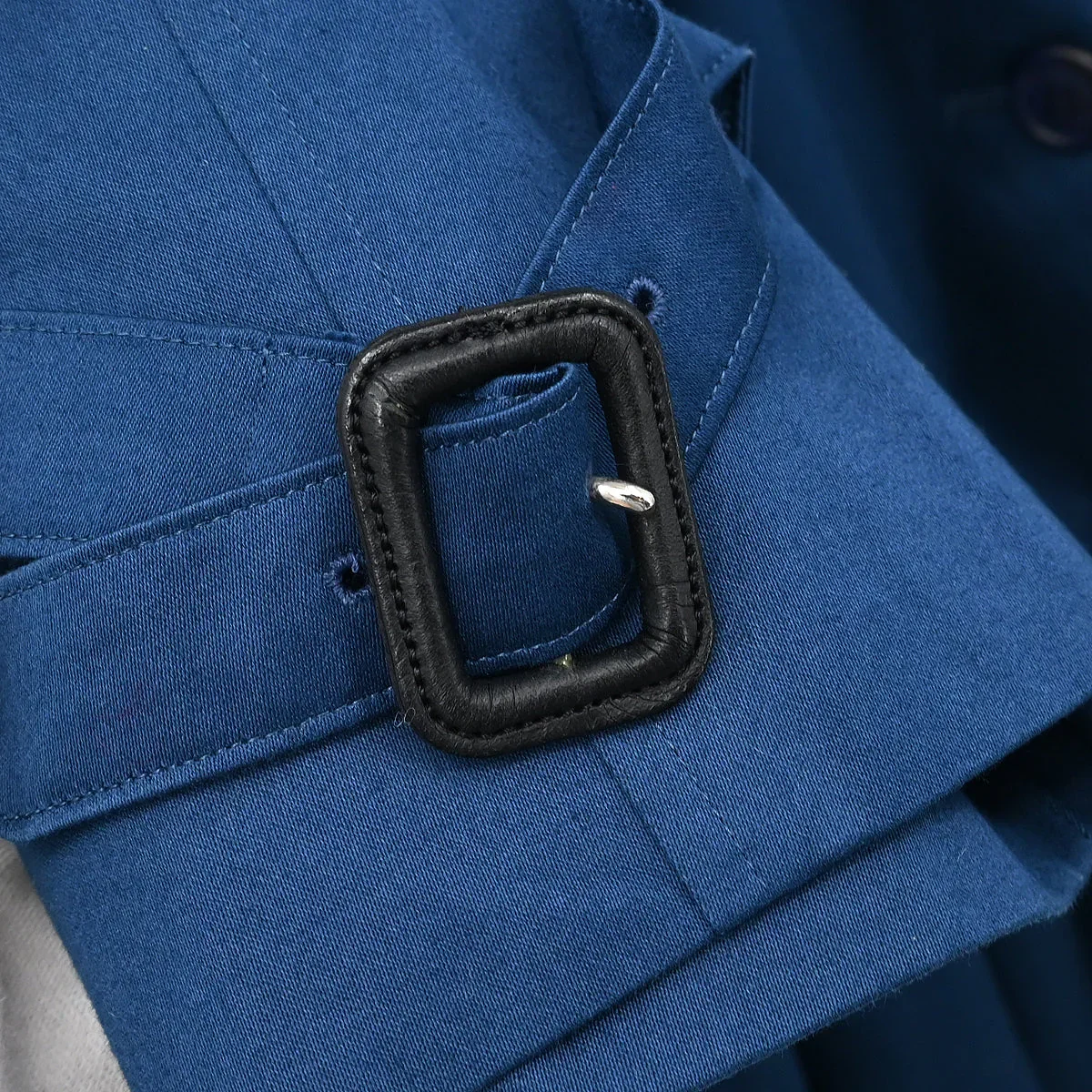 Burberrys Trench Coat Blue - Image 5