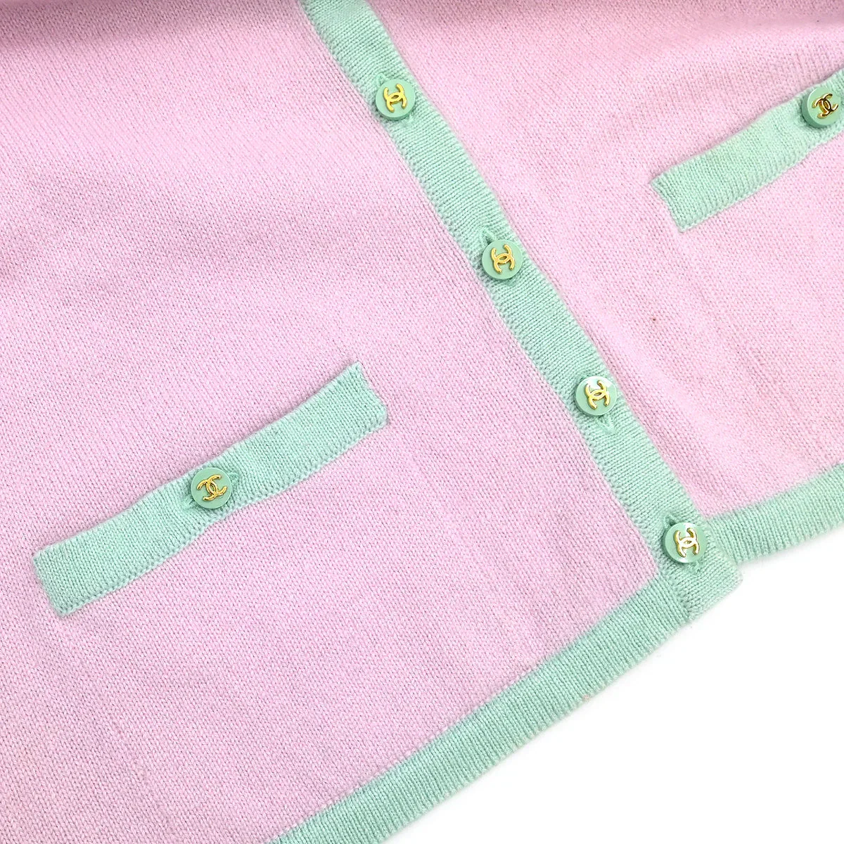 Chanel 1996 Cardigan Pink #42 - Image 3