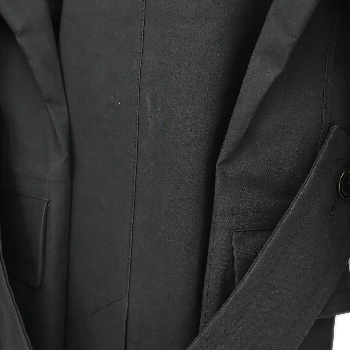 Louis Vuitton Double Breasted Coat Black #42 - Image 3