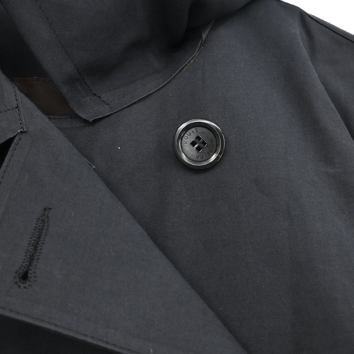 Louis Vuitton Double Breasted Coat Black #42 - Image 5