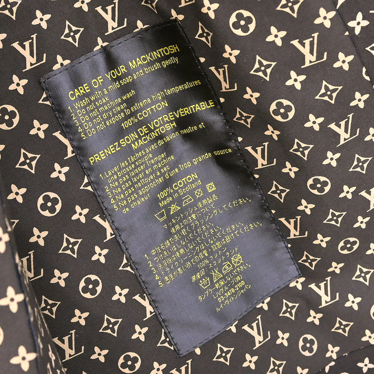 Louis Vuitton Double Breasted Coat Black #42 - Image 8