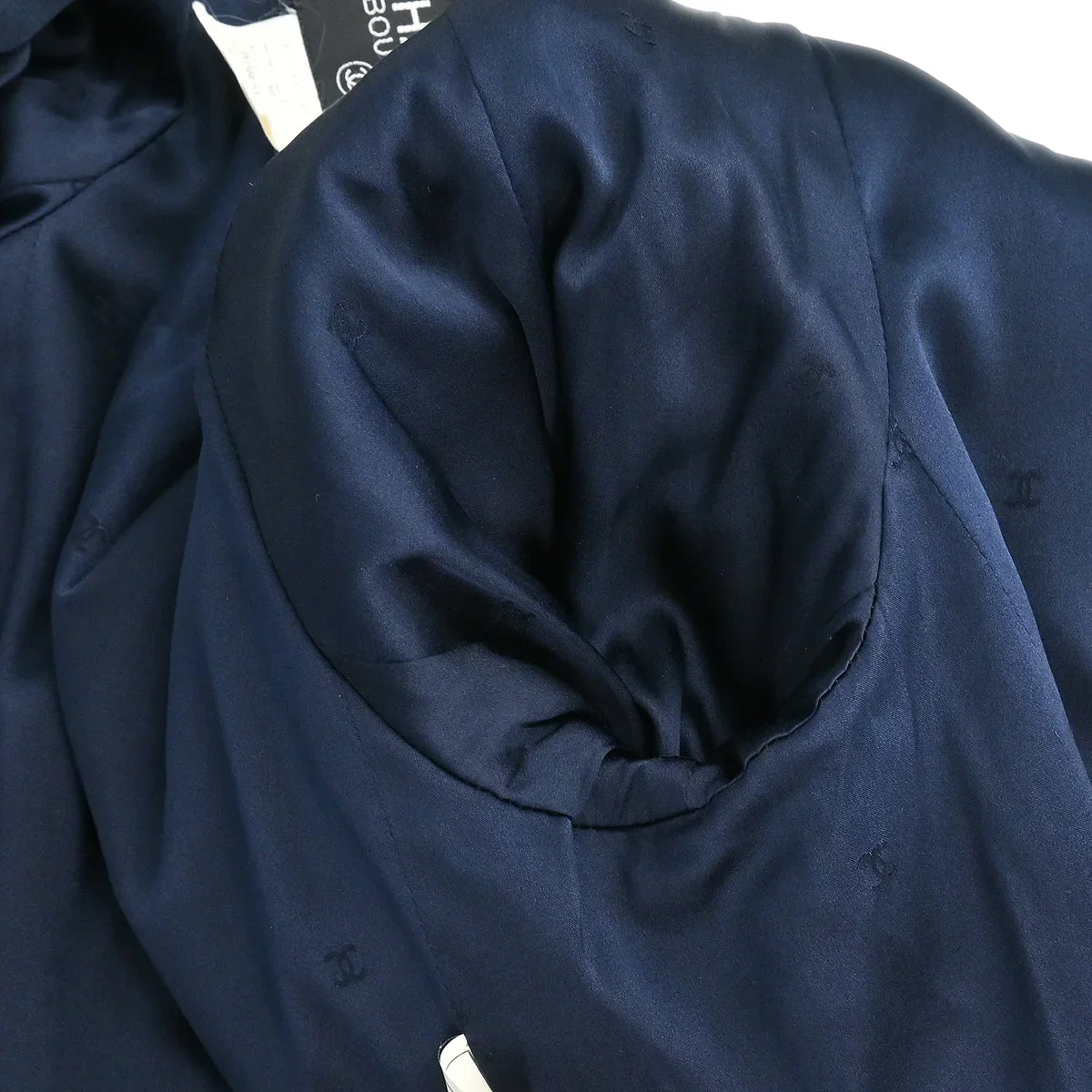 Chanel 1995 Setup Jacket Pants Navy #44 - Image 6