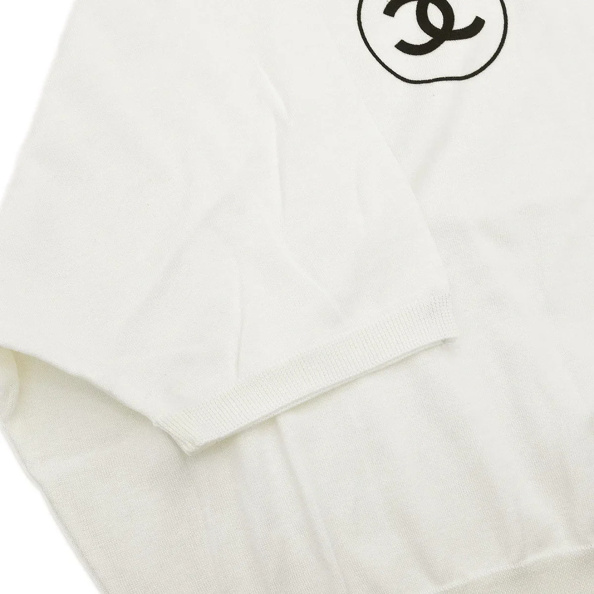 Chanel Short Sleeve Top White #40 - Image 4