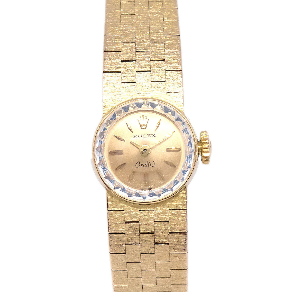 Rolex Orchid Ref.2059 Manual-winding Watch 18KYG