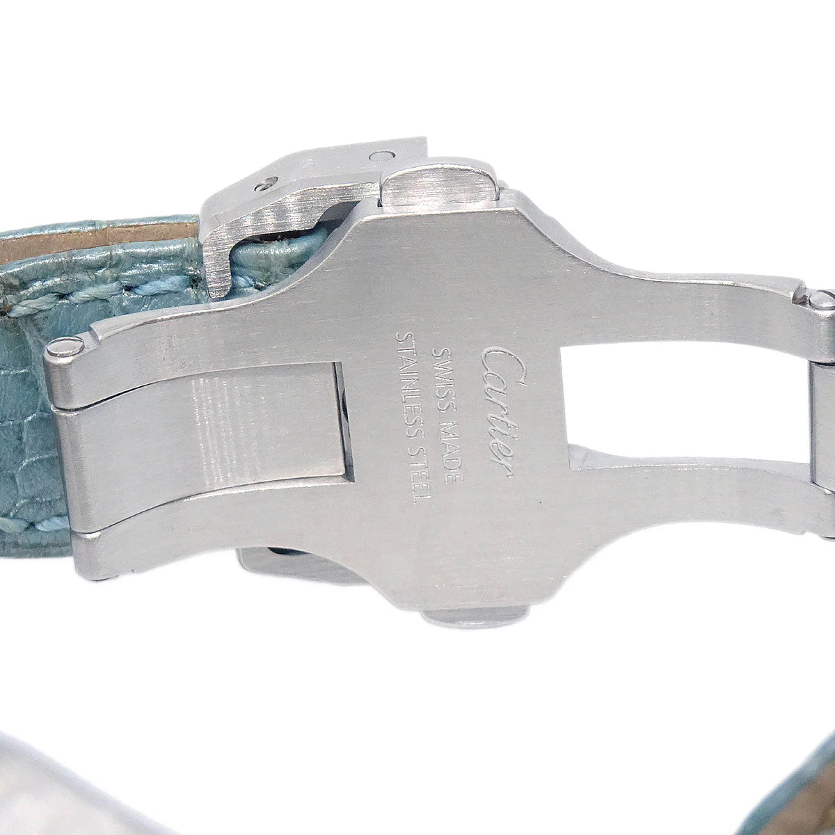 Cartier * Santos 100 Ref.W20132X8 Quartz Watch SS - Image 5