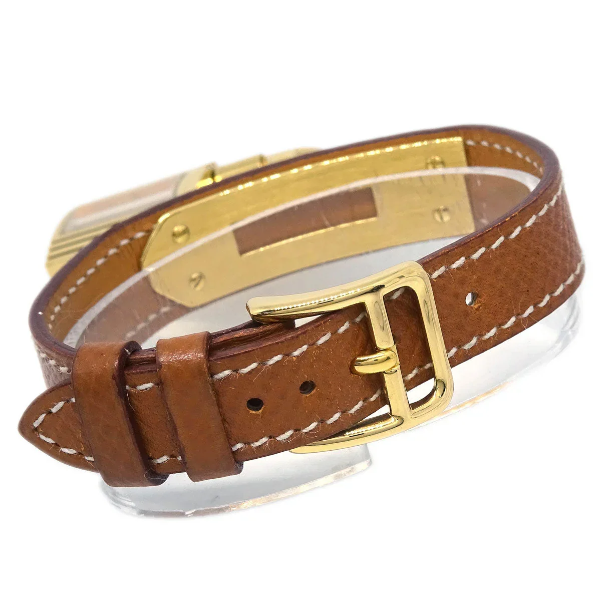 Hermes Kelly Watch Quartz Watch Brown - Image 4