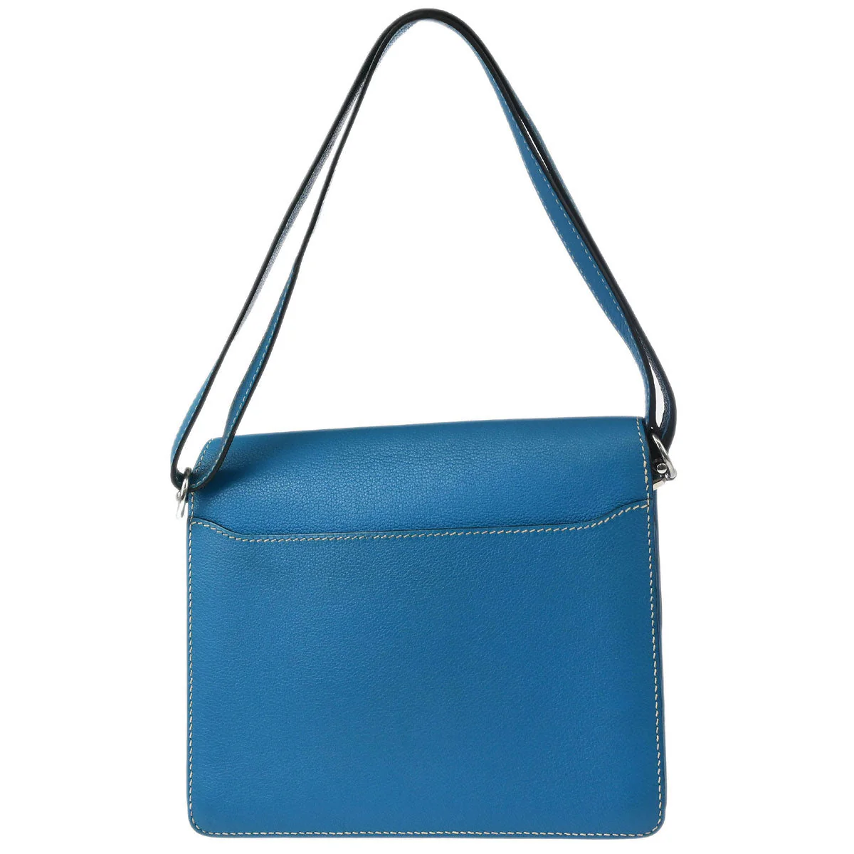 Hermes 2017 Blue Zanzibar Evercolor Roulis 23 Shoulder Bag - Image 2