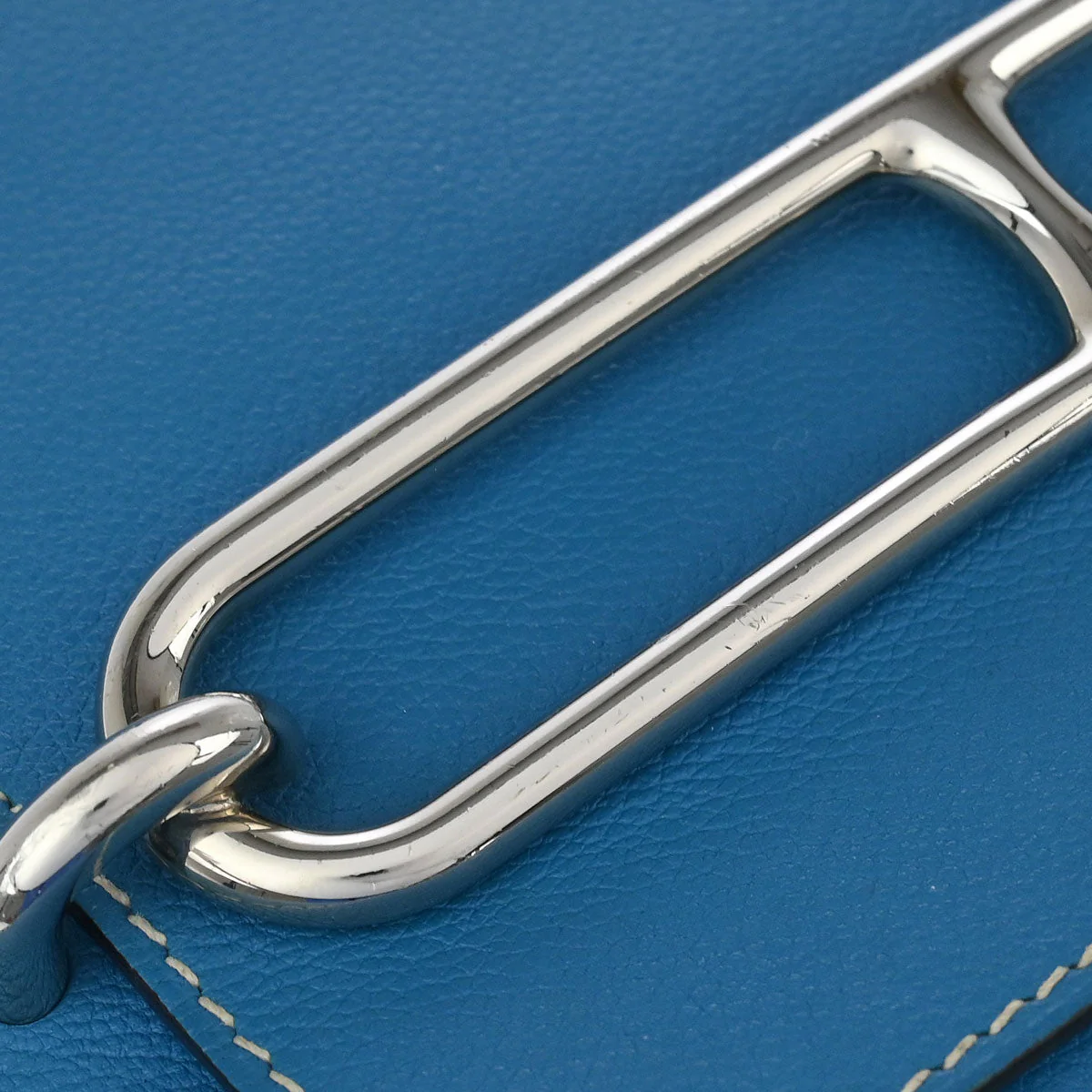 Hermes 2017 Blue Zanzibar Evercolor Roulis 23 Shoulder Bag - Image 5
