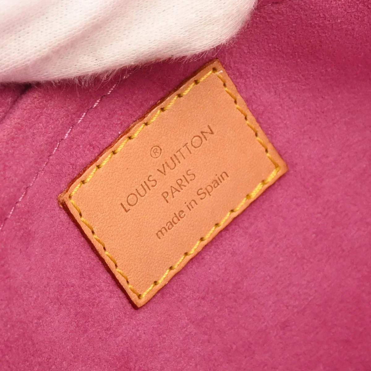 Louis Vuitton 2006 Pink Monogram Denim Mini Pleaty Handbag M95216 - Image 9