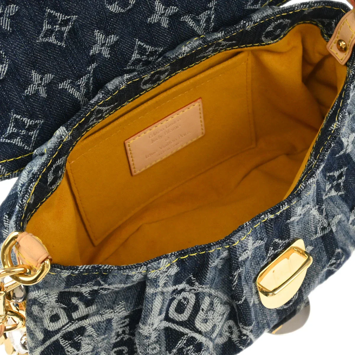 Louis Vuitton 2006 * Mini Pleaty Raye Handbag M95332 - Image 7
