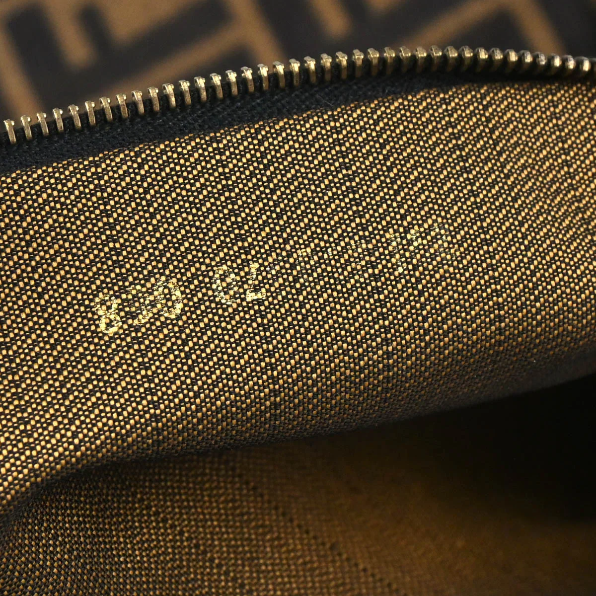 Fendi 2006 Brown Zucca 2way Shoulder Tote Handbag - Image 10