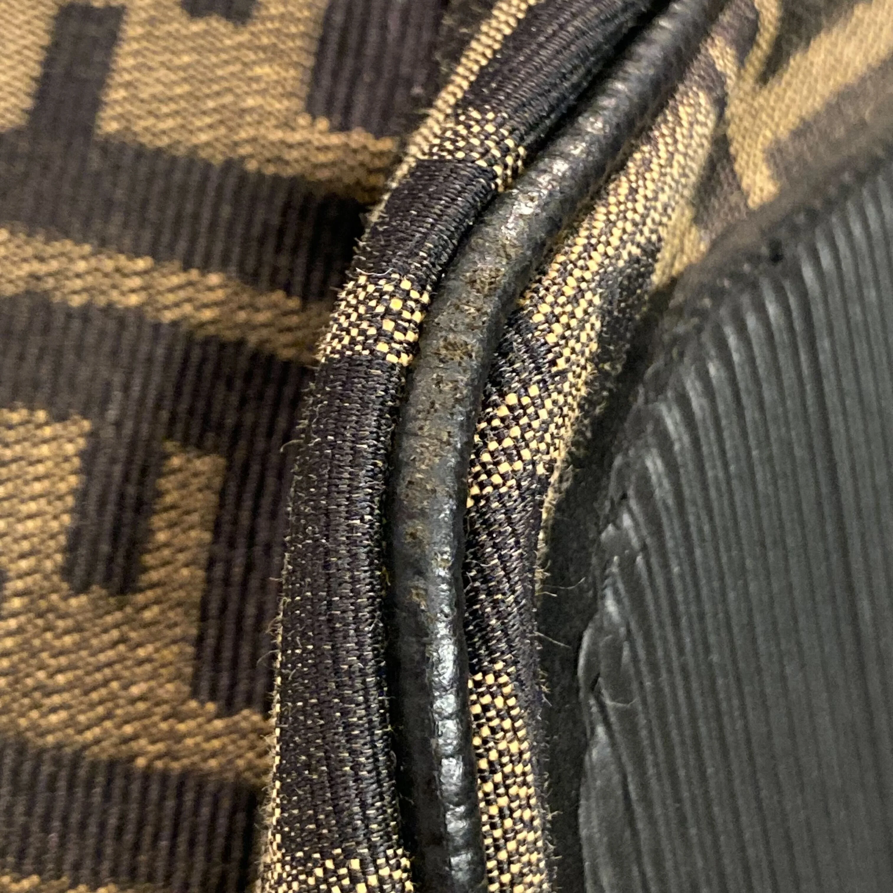 Fendi 2006 Brown Zucca 2way Shoulder Tote Handbag - Image 12