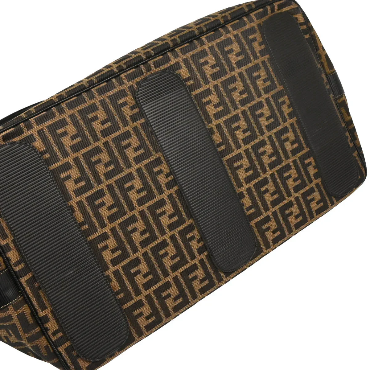 Fendi 2006 Brown Zucca 2way Shoulder Tote Handbag - Image 4