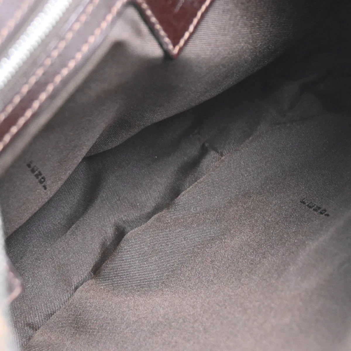 Fendi Brown Zucca Handbag - Image 8