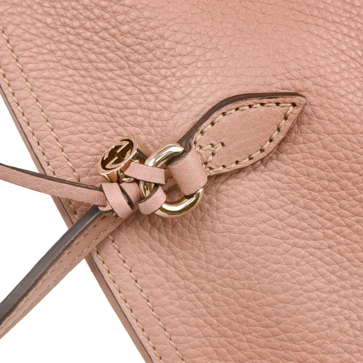 Gucci Pink Leather Tote Handbag - Image 7
