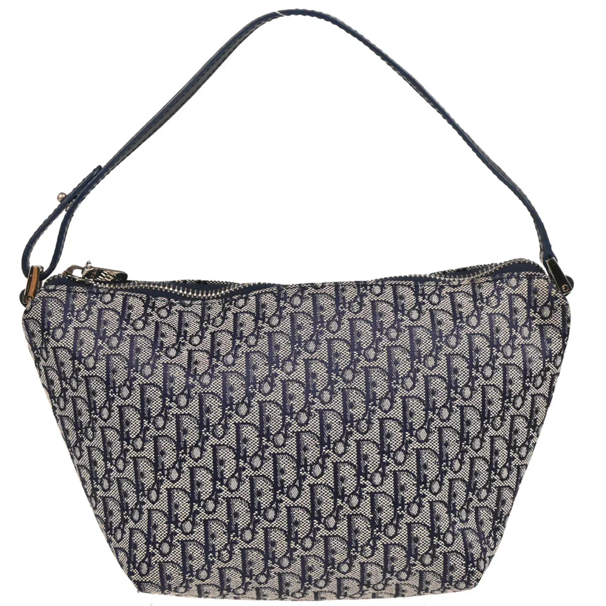 Christian Dior 2003 Navy Trotter Handbag