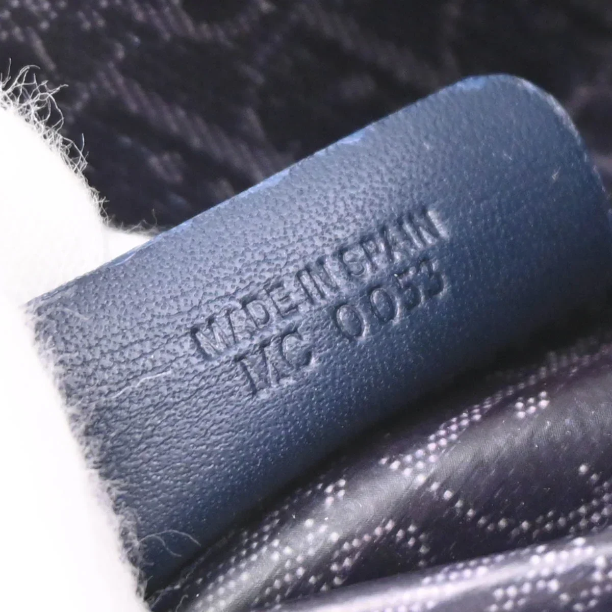Christian Dior 2003 Navy Trotter Handbag - Image 10