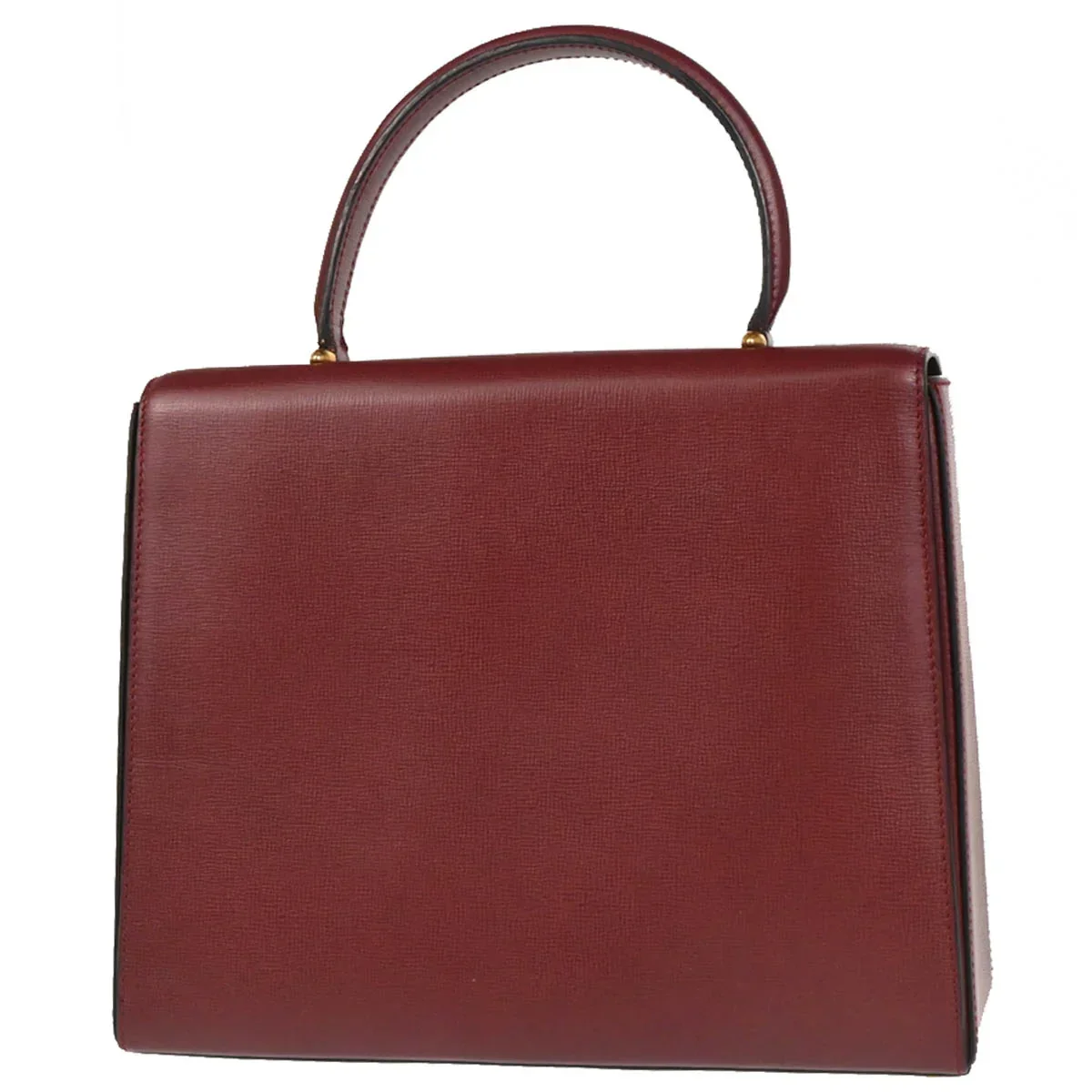 Cartier Bordeaux Leather Must de Cartier Handbag - Image 2