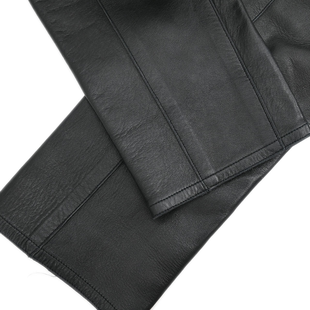 Chanel Single Breasted Collarless Jacket Black #40 - Image 11