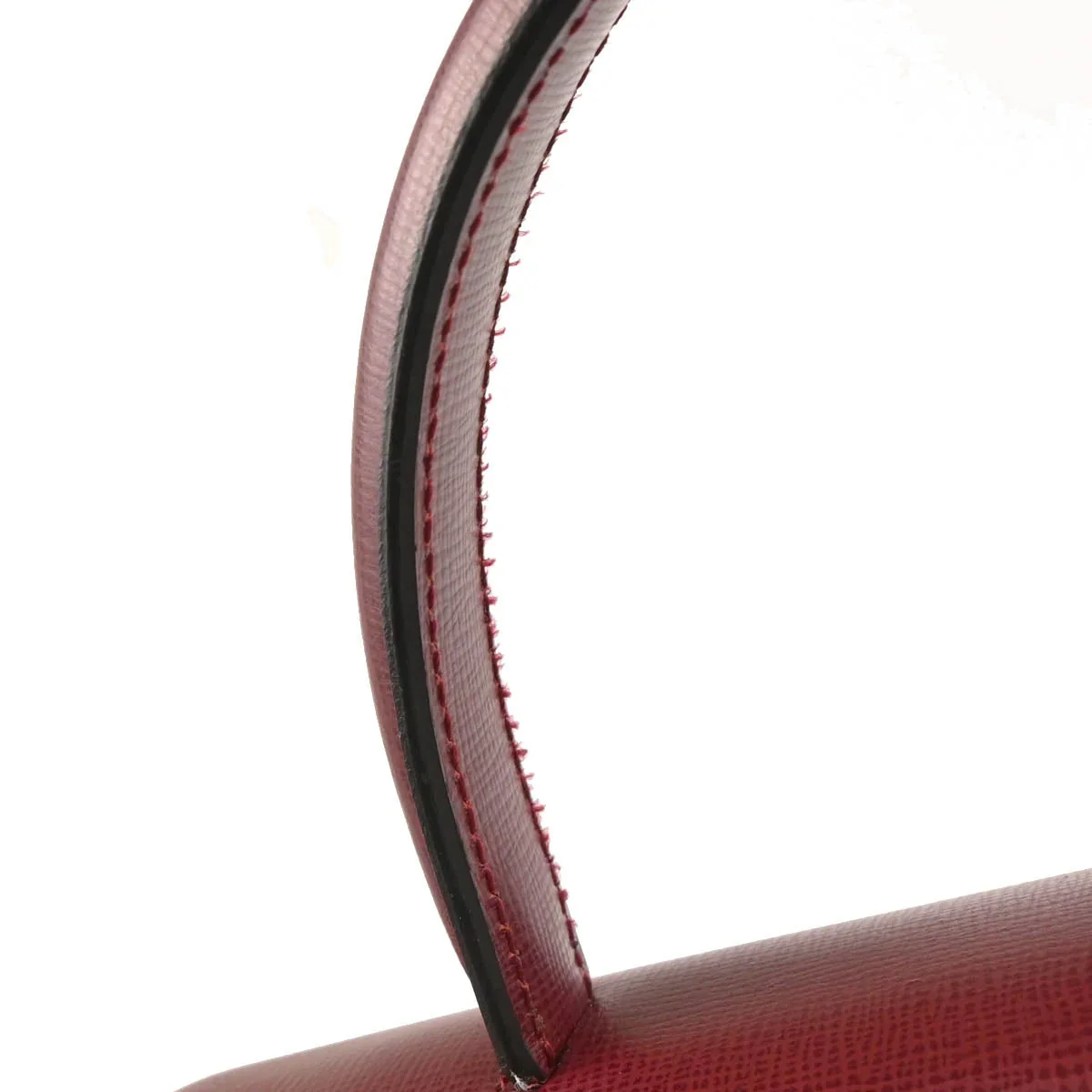 Cartier Bordeaux Leather Must de Cartier Handbag - Image 6