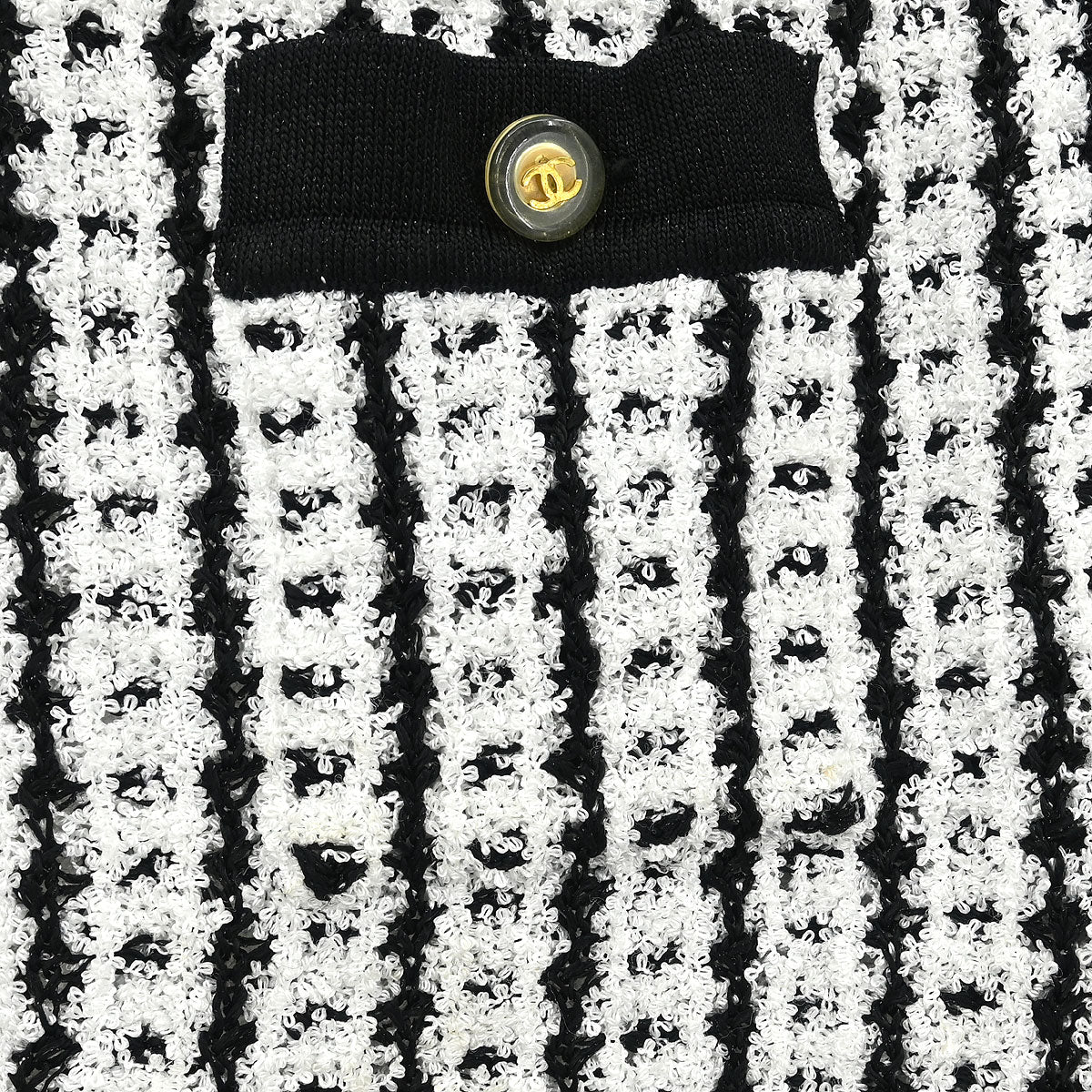 Chanel Short Sleeve Cardigan White #42 - Image 6