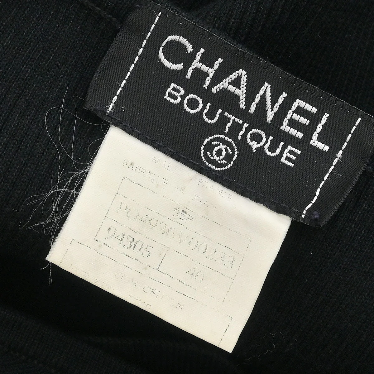 Chanel Sleeveless Top Camisole Black #40 - Image 7