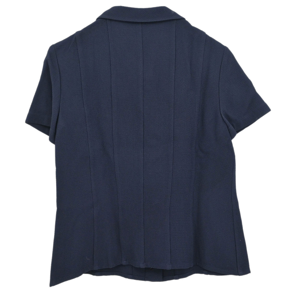 Chanel Short Sleeve Top Navy - Image 2