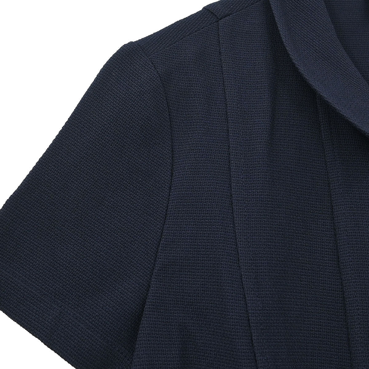 Chanel Short Sleeve Top Navy - Image 4