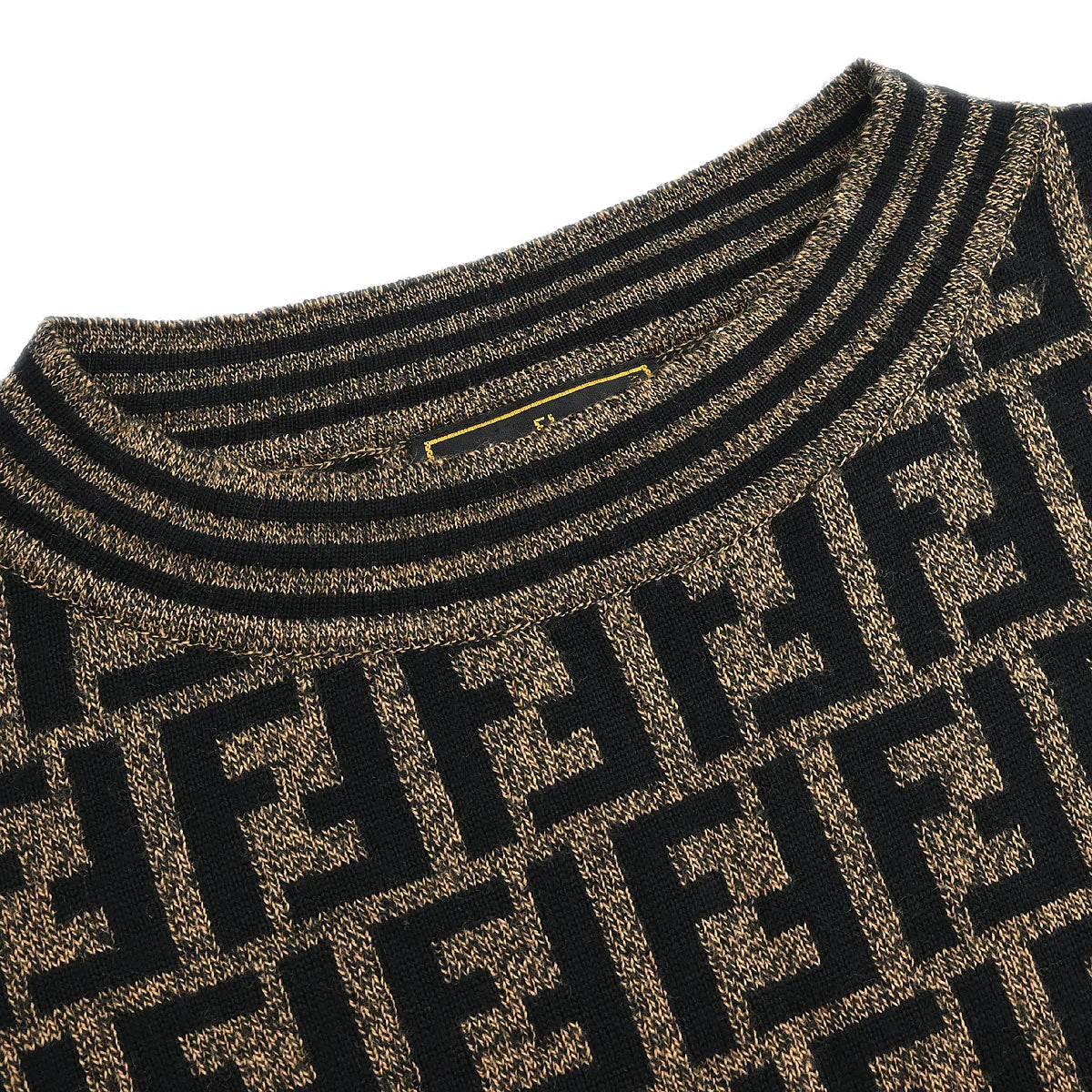 Fendi Top Zucca Brown - Image 5