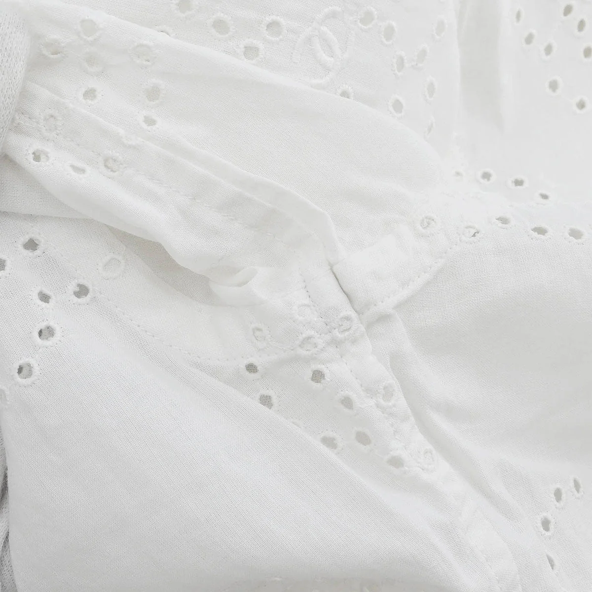 Chanel 2008 Shirt Blouse White #38 - Image 8