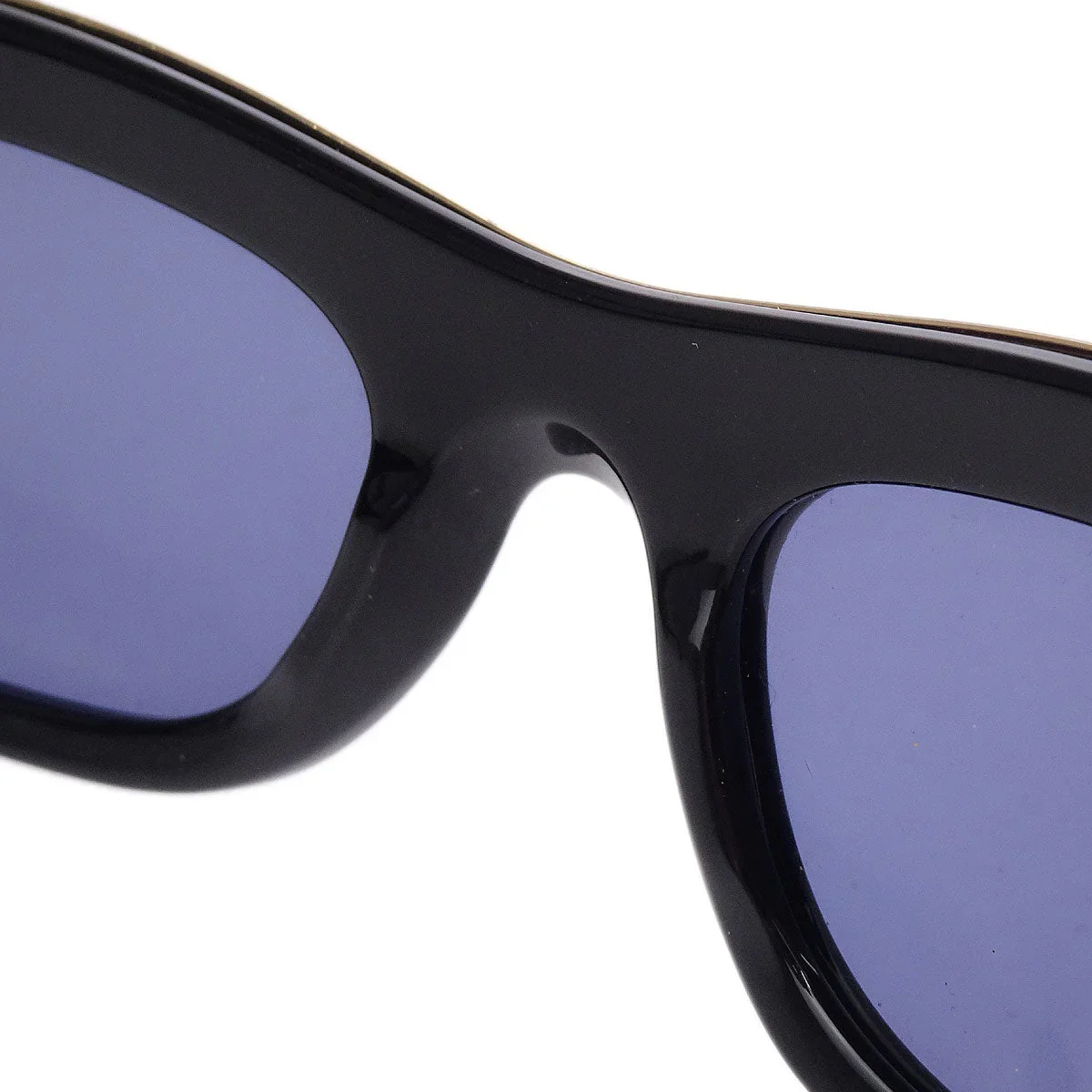 Chanel Sunglasses Eyewear Black Small Good - Image 5